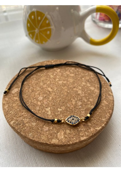 Siyah Renk Zirkon Taş Detaylı Çelik Xupıng VİP İp Bileklik fiyatları