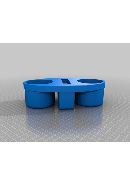 Austin Classic Mini Arka Kupa Tutucu (Plastik Aparattır!!!) 3D
