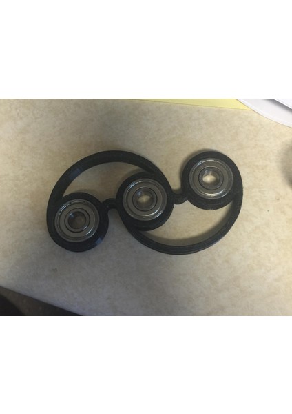 Boş Eller Fidget Spinner (Plastik Aparattır!!!) 3D