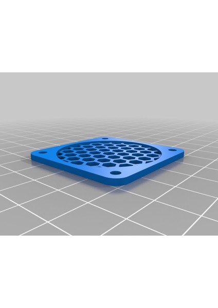 40 mm Fan Izgarası - Petek Desenli (Plastik Aparattır!!!) 3D modelleri
