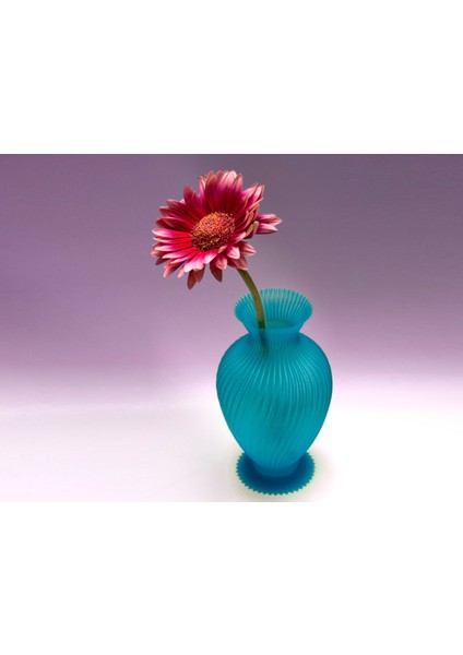 Klasik Spiral Vazo (Plastik Aparattır!!!) 3D