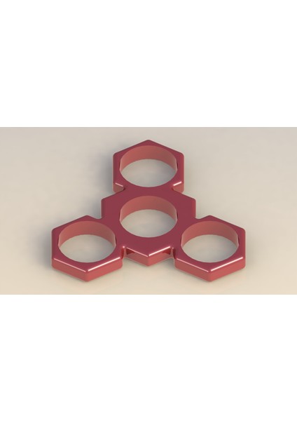 Bg.3d Mini Ninja Yıldızı - El Spinner / Edc Spinner / Fidget Oyuncak (Plastik Aparattır!!!) 3D modelleri