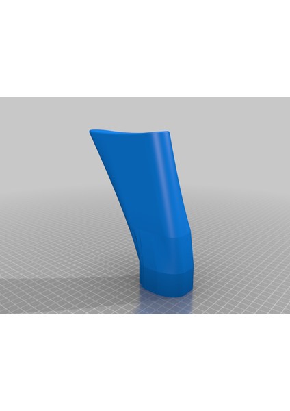 Nerf Rampage Dipçik/omuzluk (Plastik Aparattır!!!) 3D modelleri