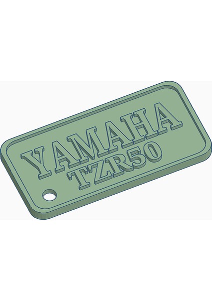 Yamaha TZR50 Anahtarlık (Plastik Aparattır!!!) 3D fiyatları