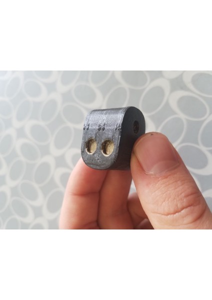 Köşeleri Yuvarlatılmış 2 Taraflı Zar (Plastik Aparattır!!!) 3D modelleri