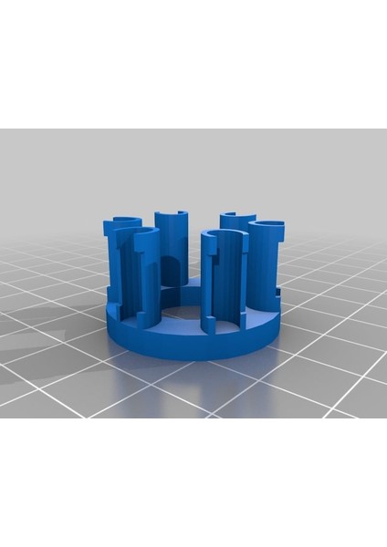 Hexafish Rainbow Loom Maker - 6 Çentik (Plastik Aparattır!!!) 3D