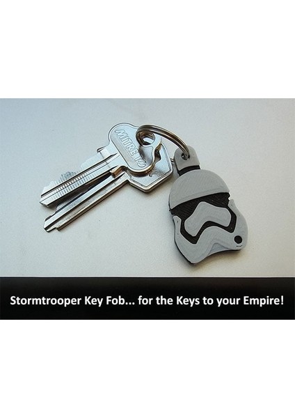 Stormtrooper Anahtarlık (Plastik Aparattır!!!) 3D