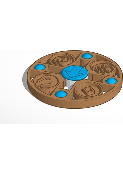 Element Fidget Spinner (Plastik Aparattır!!!) 3D fiyatları