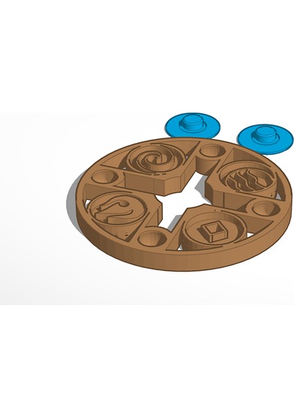Element Fidget Spinner (Plastik Aparattır!!!) 3D modelleri