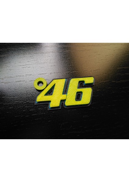 Anahtarlık Valentino Rossi 3D (Plastik Aparattır!!!) 3D modelleri
