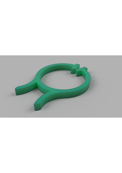 Bitki Klipsi (Plastik Aparattır!!!) 3D