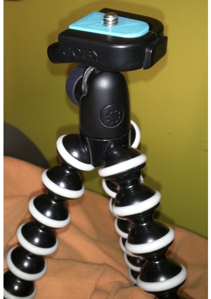 Joby Gorillapod Hybrid Hızlı Çıkarılabilir Klips / Ayakkabı / Plaka (Plastik Aparattır!!!) 3D