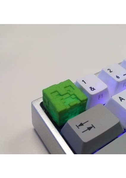 Creeper Klavye Tuşu (Mx) (Plastik Aparattır!!!) 3D