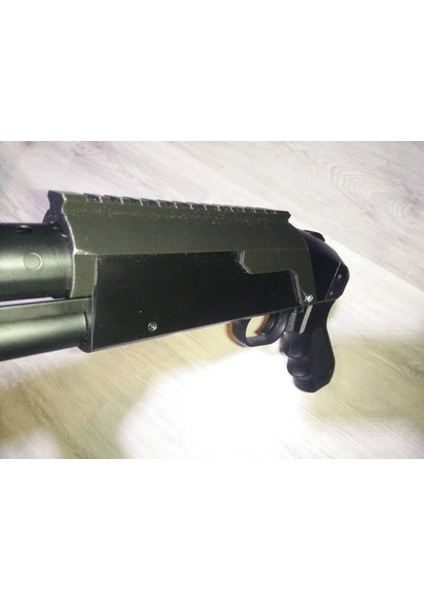 Mossberg 590 Picatinny Ray Adaptörü (Sadece Plastik Aparattır!!!) 3D