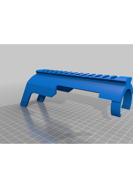 Mossberg 590 Picatinny Ray Adaptörü (Sadece Plastik Aparattır!!!) 3D fiyatları