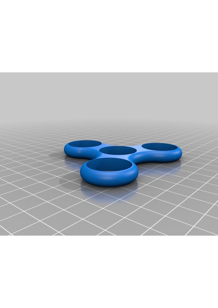 Başka Bir Fidget Spinner (Plastik Aparattır!!!) 3D modelleri