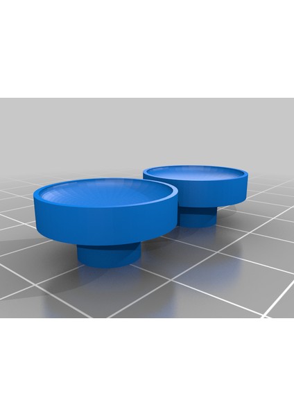 Bitmiş Fidget Spinner Caps (Plastik Aparattır!!!) 3D