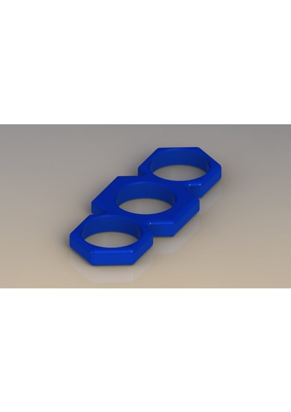 Edc Fidget Spinner - Mini Ninja Bar Spinner - Bluegrass.3d (Plastik Aparattır!!!) 3D fiyatları