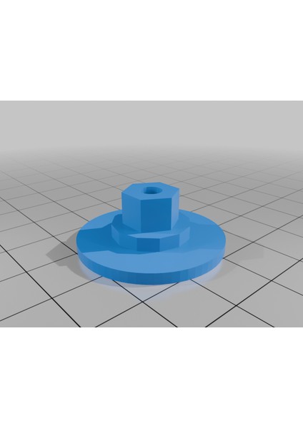 Mercedes Alt Tay/tekerlek Astarı/trim Nut A0009903162 (Plastik Aparattır!!!) 3D