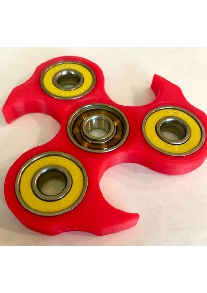 Fidget Tri-Spinner Custom1 (Plastik Aparattır!!!) 3D