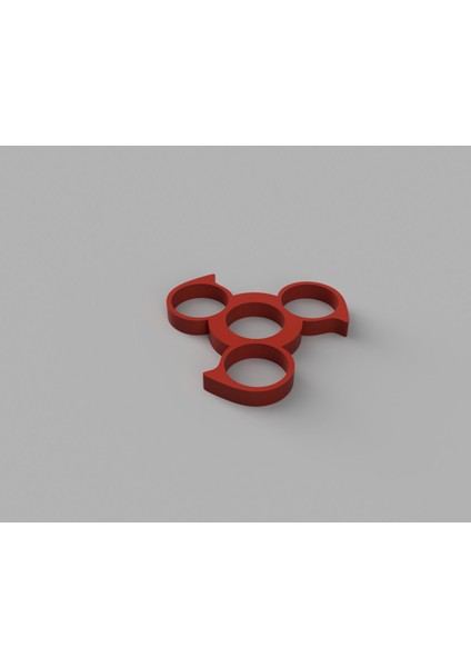 Kuyruk Drag Fidget Spinner (Plastik Aparattır!!!) 3D