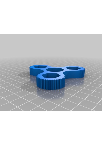 Dişli Fidget Spinner (Plastik Aparattır!!!) 3D