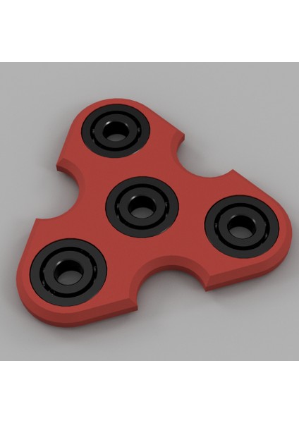 Fidget Spinner (Ninja Spinner) (Plastik Aparattır!!!) 3D