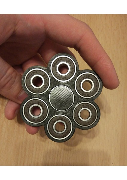 Hexa Fidget Spinner (Plastik Aparattır!!!) 3D