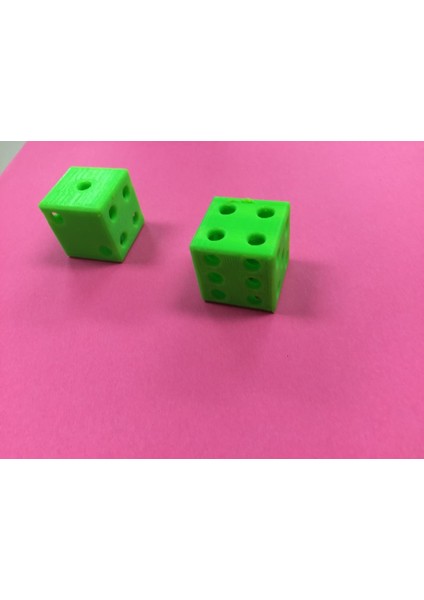 Normal Boyutta 6 Taraflı Zar Veya Zar (Plastik Aparattır!!!) 3D fiyatları