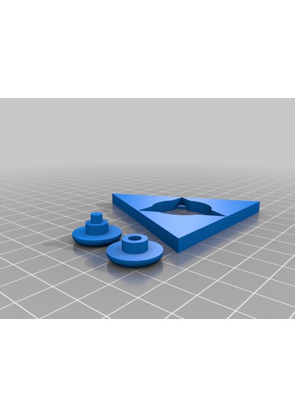 Triforce Fidget Spinner (Zelda Efsanesi) (Plastik Aparattır!!!) 3D