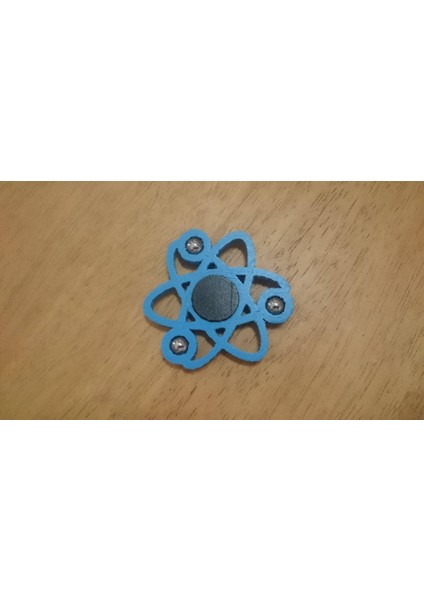 Atom Fidget El Spinner (Plastik Aparattır!!!) 3D