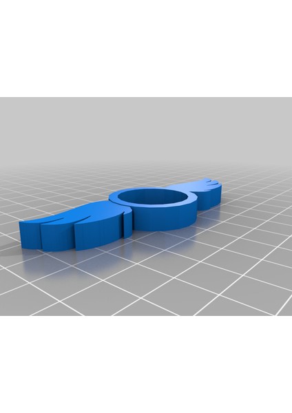 Altın Snitch Fidget Spinner (Plastik Aparattır!!!) 3D