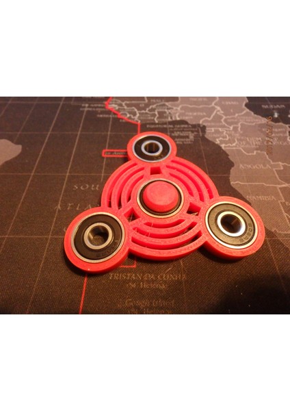 Fidget Spinner - WINGNUT2K #2 (Plastik Aparattır!!!) 3D