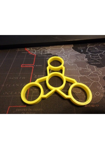 Fidget Spinner - WINGNUT2K #5 (Plastik Aparattır!!!) 3D