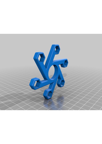 M6 Nut Fidget Spinner (6 Fındık) (Plastik Aparattır!!!) 3D fiyatları