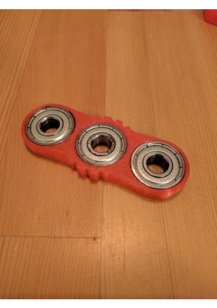 Küçük Çift Fidget Spinner (Plastik Aparattır!!!) 3D