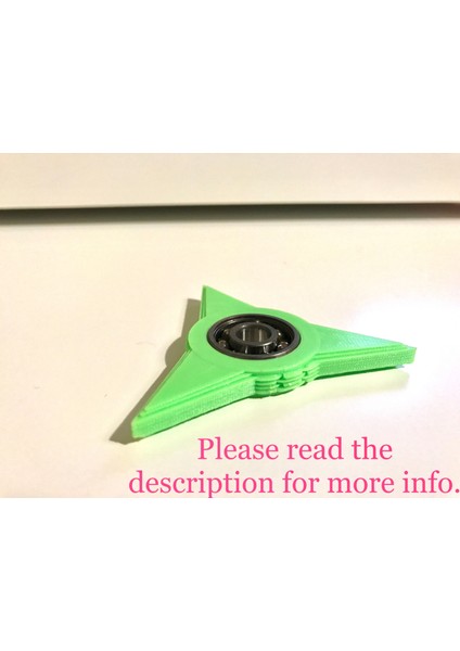 Tri Sivri Fidget Spinner (Plastik Aparattır!!!) 3D modelleri