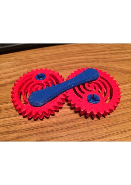 Spiral Tasarımlı Elips Dişli (Plastik Aparattır!!!) 3D modelleri
