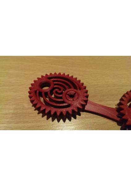Spiral Tasarımlı Elips Dişli (Plastik Aparattır!!!) 3D fırsatları