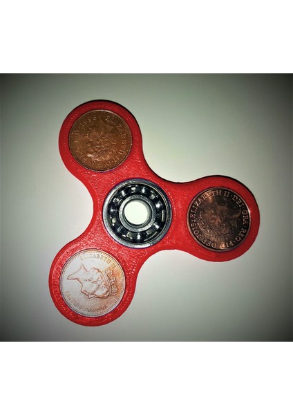 Penni Spinner (Tri Fidget Spinner Rmx) (Plastik Aparattır!!!) 3D