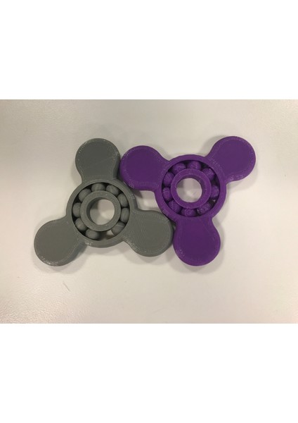 Rulman Fidget Spinner - Yerine Yazdırın (Plastik Aparattır!!!) 3D