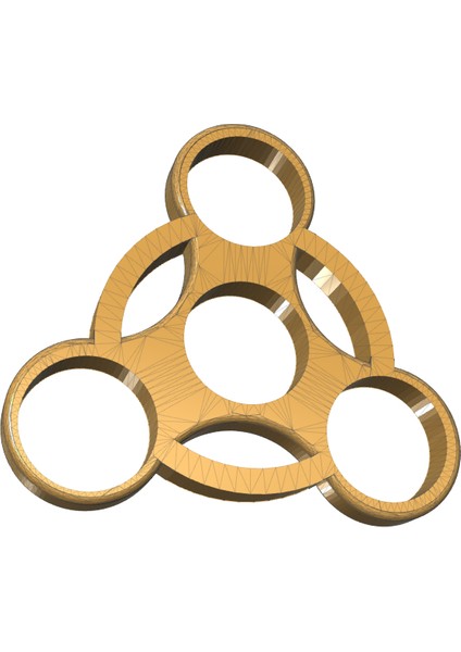 Fidget Spinner (Abs) (Plastik Aparattır!!!) 3D