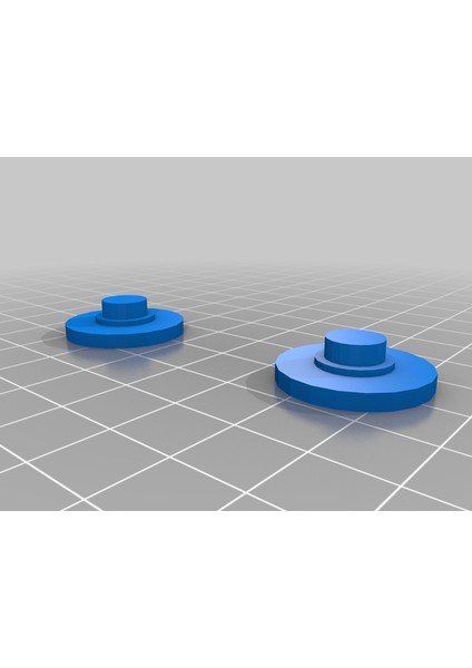 Fidget Spinner Düğmesi (Plastik Aparattır!!!) 3D