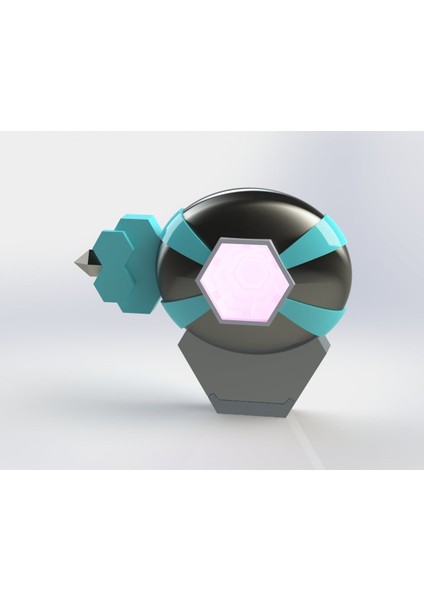 Firehawk Kalkanı Modunun Alevi (Plastik Aparattır!!!) 3D