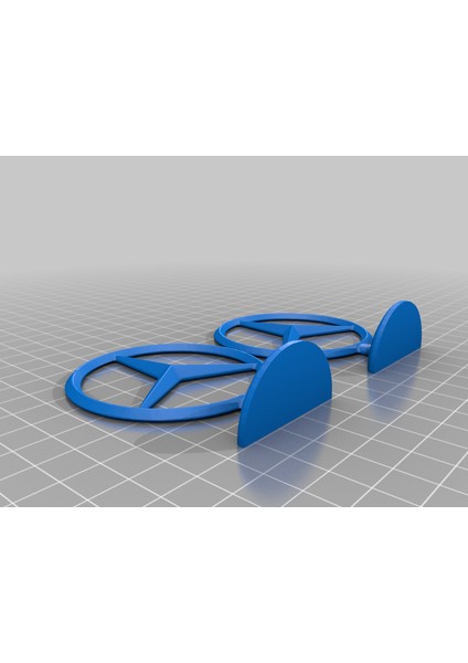 Mercedes Logolu Stand (Plastik Aparattır!!!) 3D