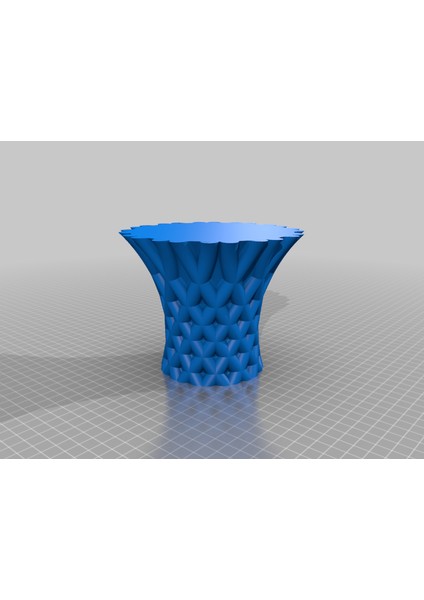 Bükülmüş Tüp Vazo (Plastik Aparattır!!!) 3D fiyatları