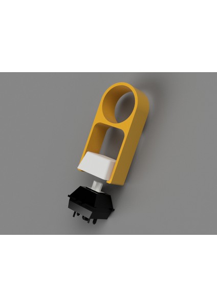 Klavye Klavye Tuş Çektirme Aracı (Optimize Edilmiş) (Plastik Aparattır!!!) 3D