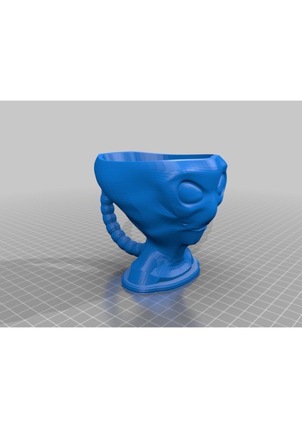Uzaylı Kupası (Sadece Plastik Aparattır!!!) 3D