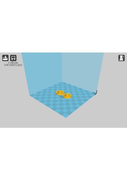 Basit Fidget Spinner Caps (Plastik Aparattır!!!) 3D