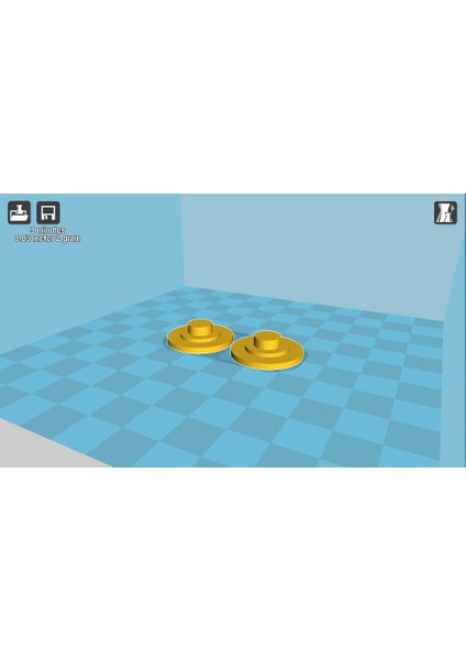 Basit Fidget Spinner Caps (Plastik Aparattır!!!) 3D modelleri